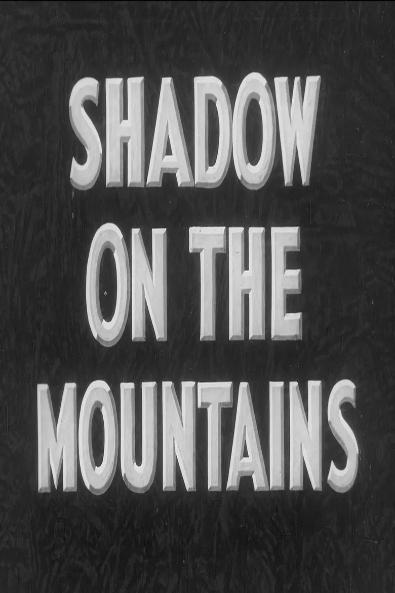 Shadow on the Mountains poster background