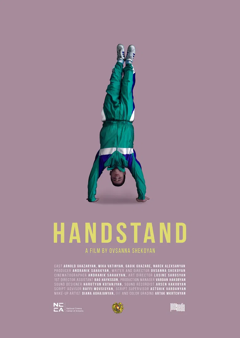 Handstand poster background