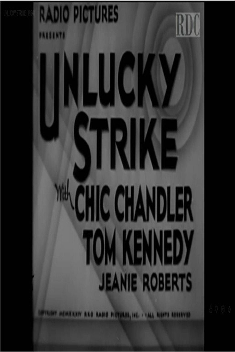 Unlucky Strike poster background