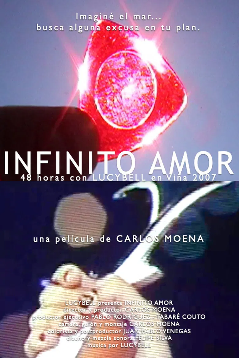 Infinito amor poster background