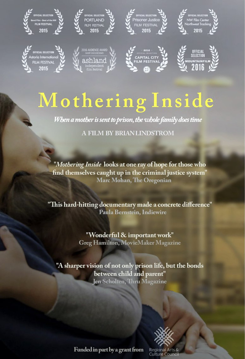 Mothering Inside poster background