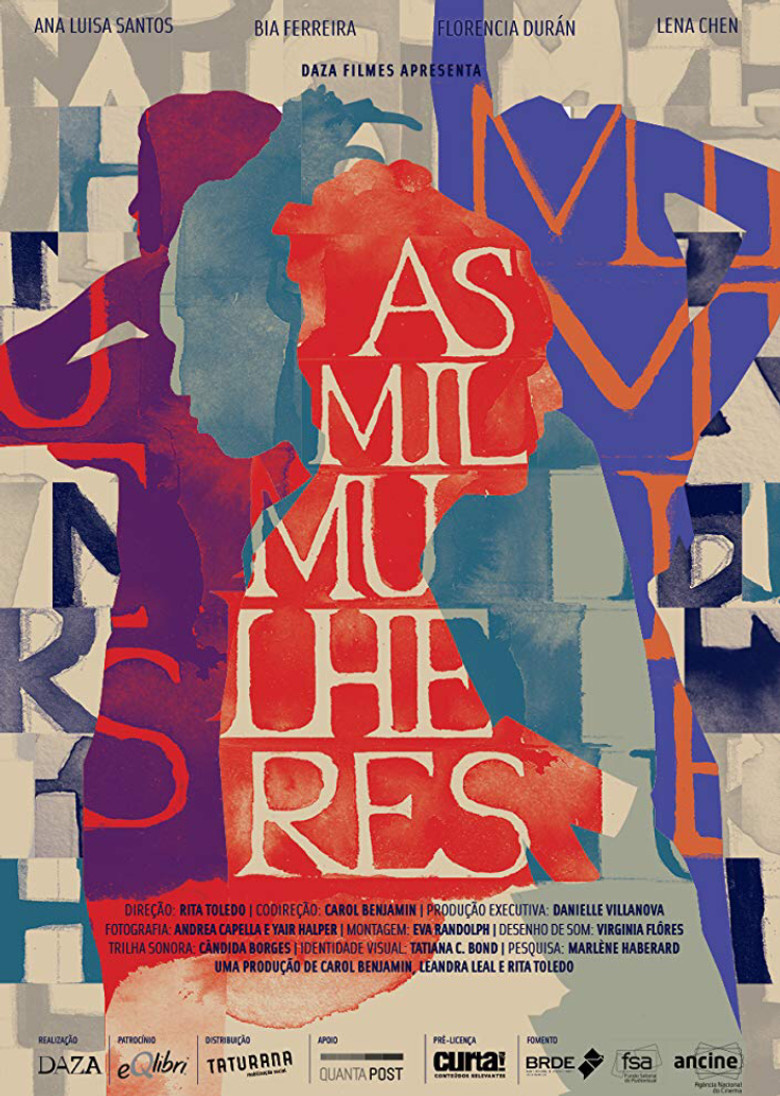 As mil mulheres poster background