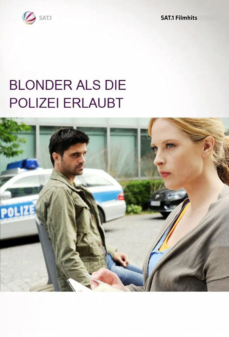 Blonder als die Polizei erlaubt poster background