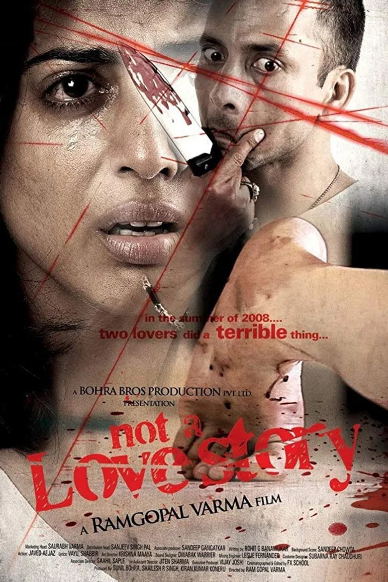 Not a Love Story poster background