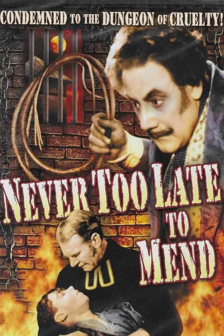It's Never Too Late to Mend poster background