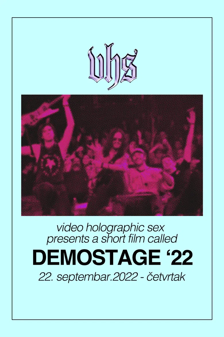 Demostage '22 poster background