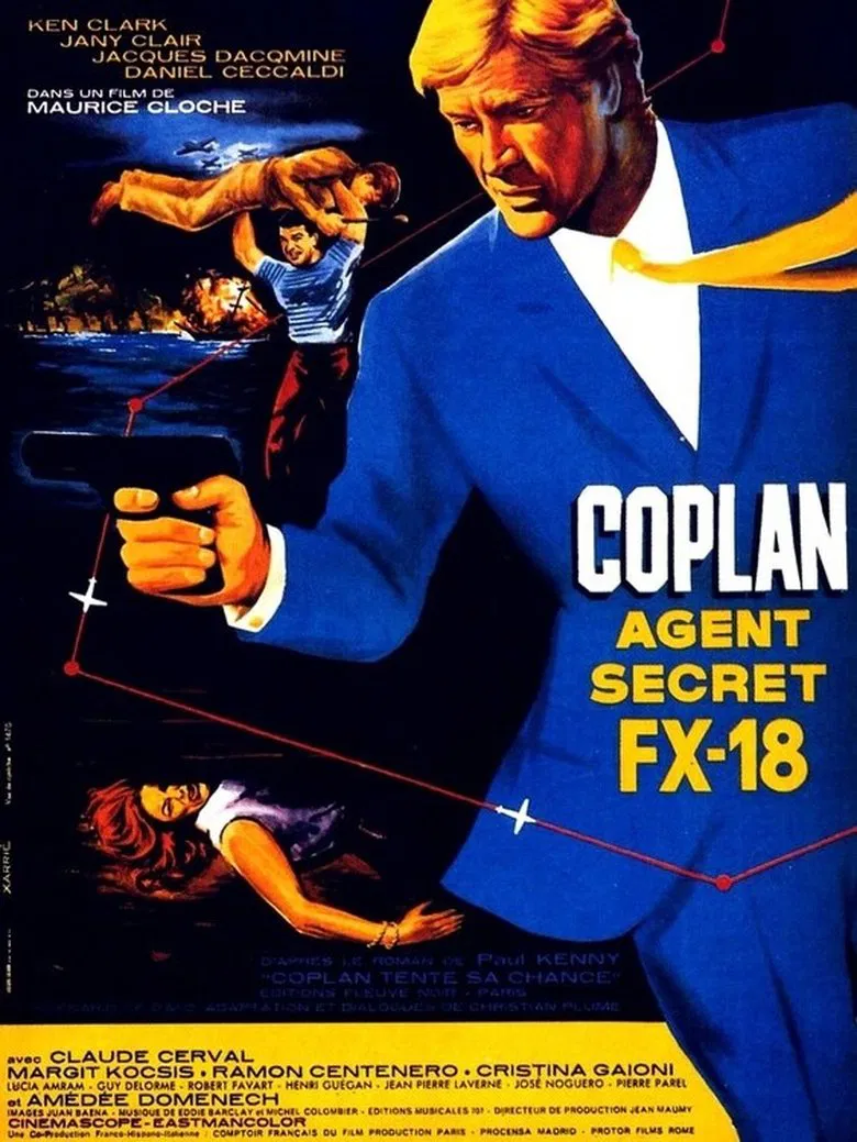 FX 18, Secret Agent poster background