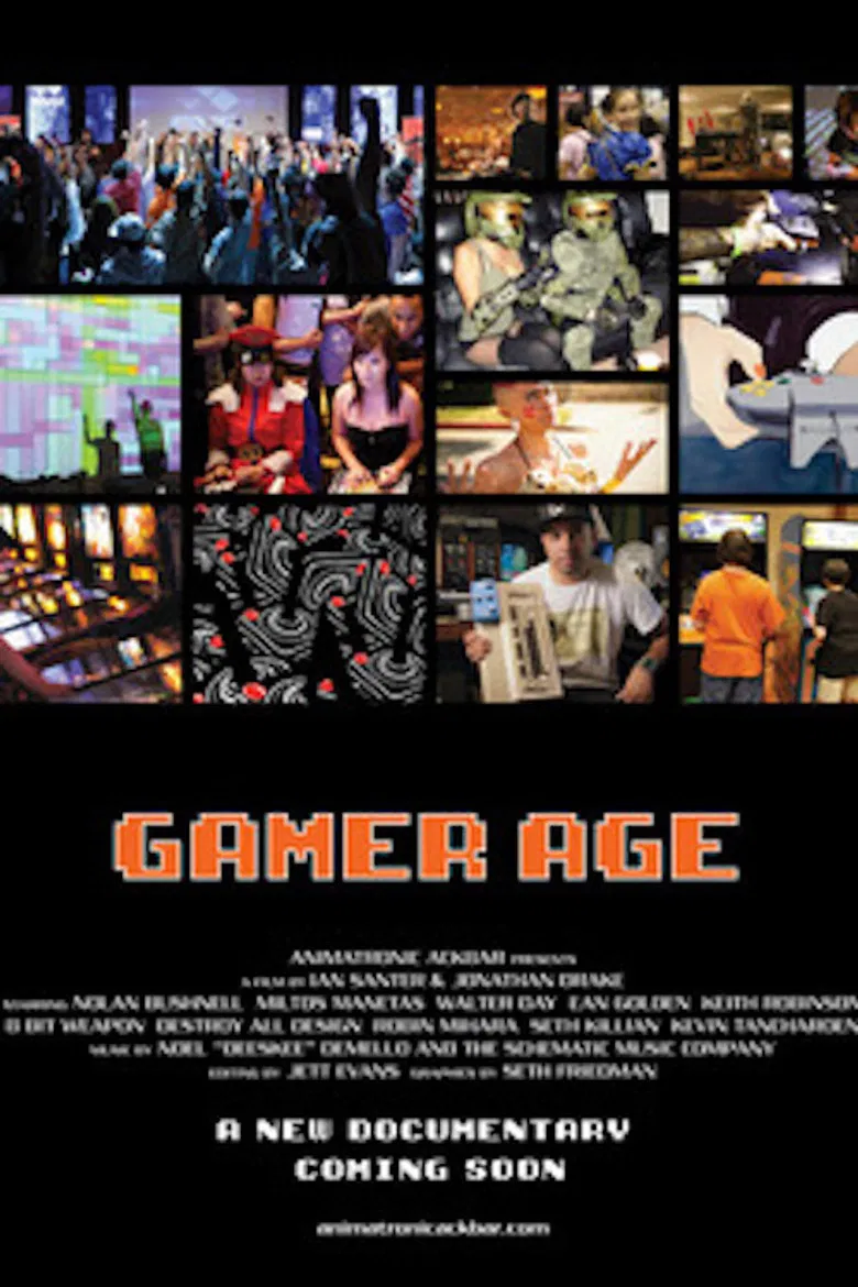 Gamer Age poster background