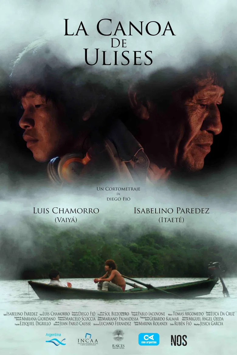 La canoa de Ulises poster background