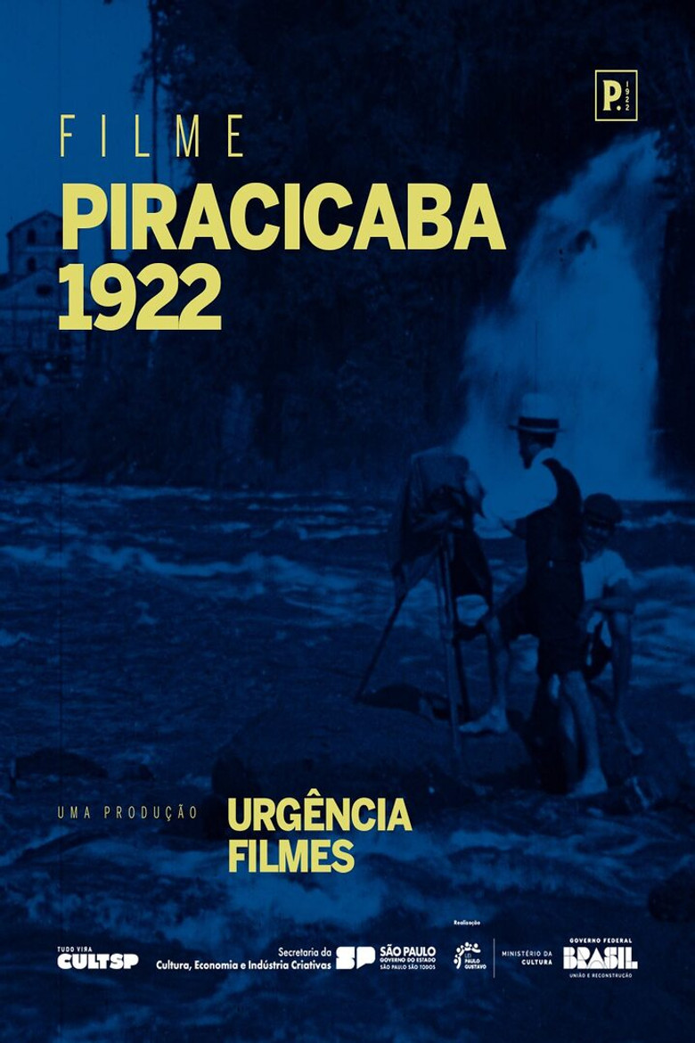 Piracicaba 1922 poster background