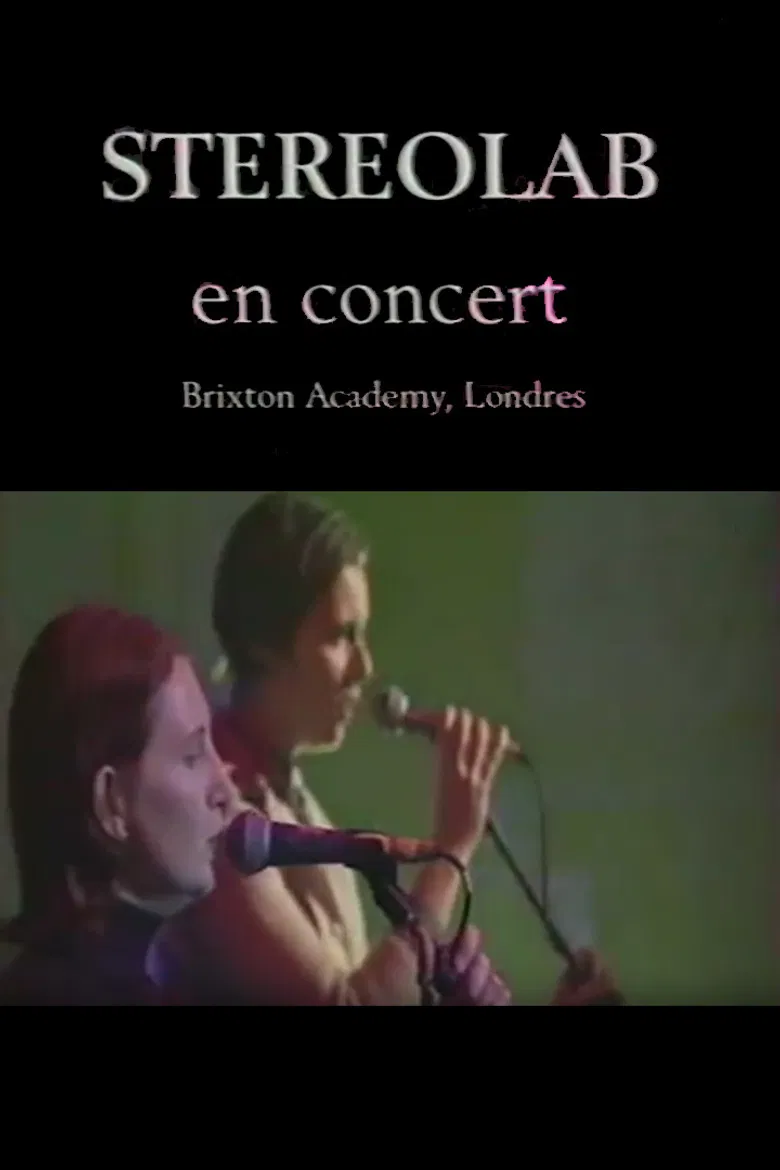 Stereolab in Concert Brixton Academy London poster background