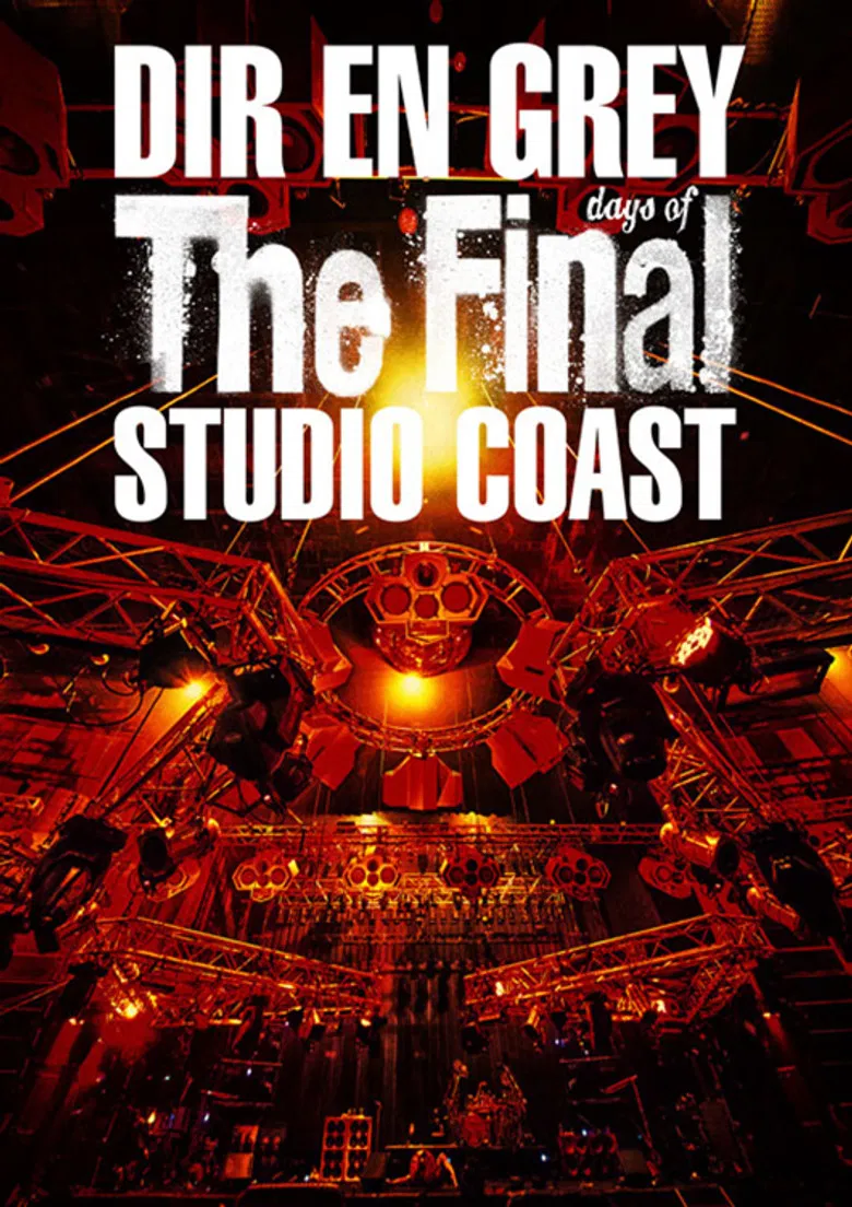 DIR EN GREY - THE FINAL DAYS OF STUDIO COAST poster background
