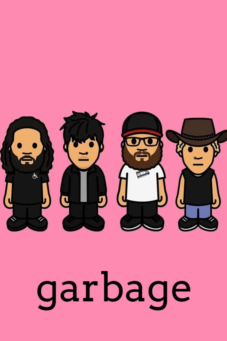 Garbage poster background