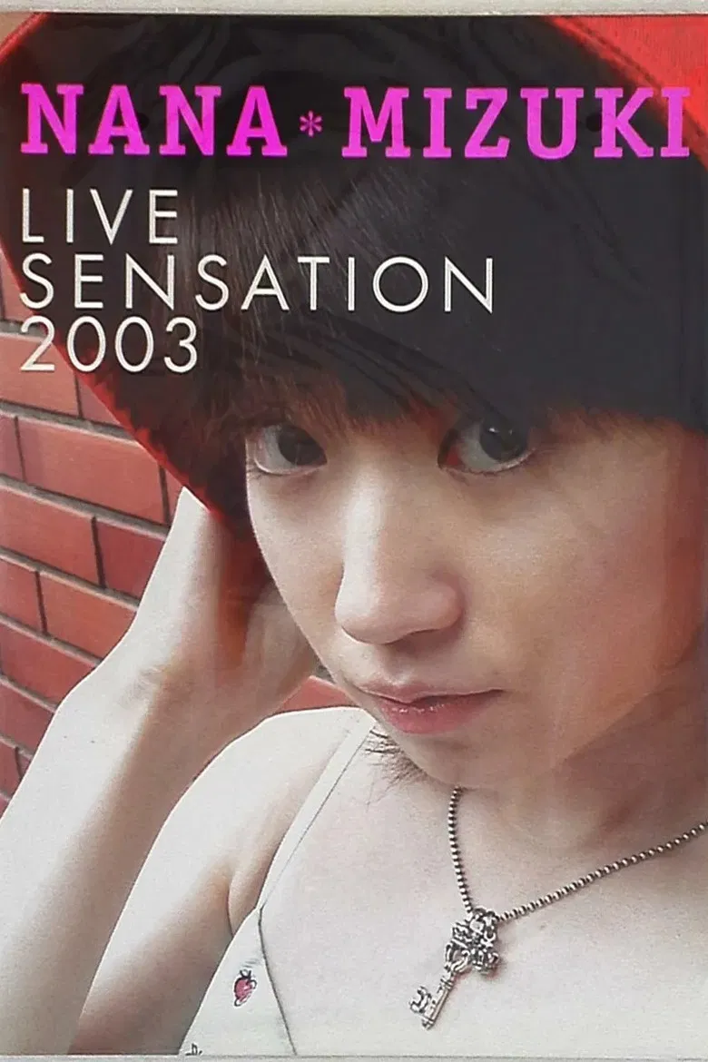 NANA MIZUKI LIVE SENSATION 2003 DOCUMENT poster background