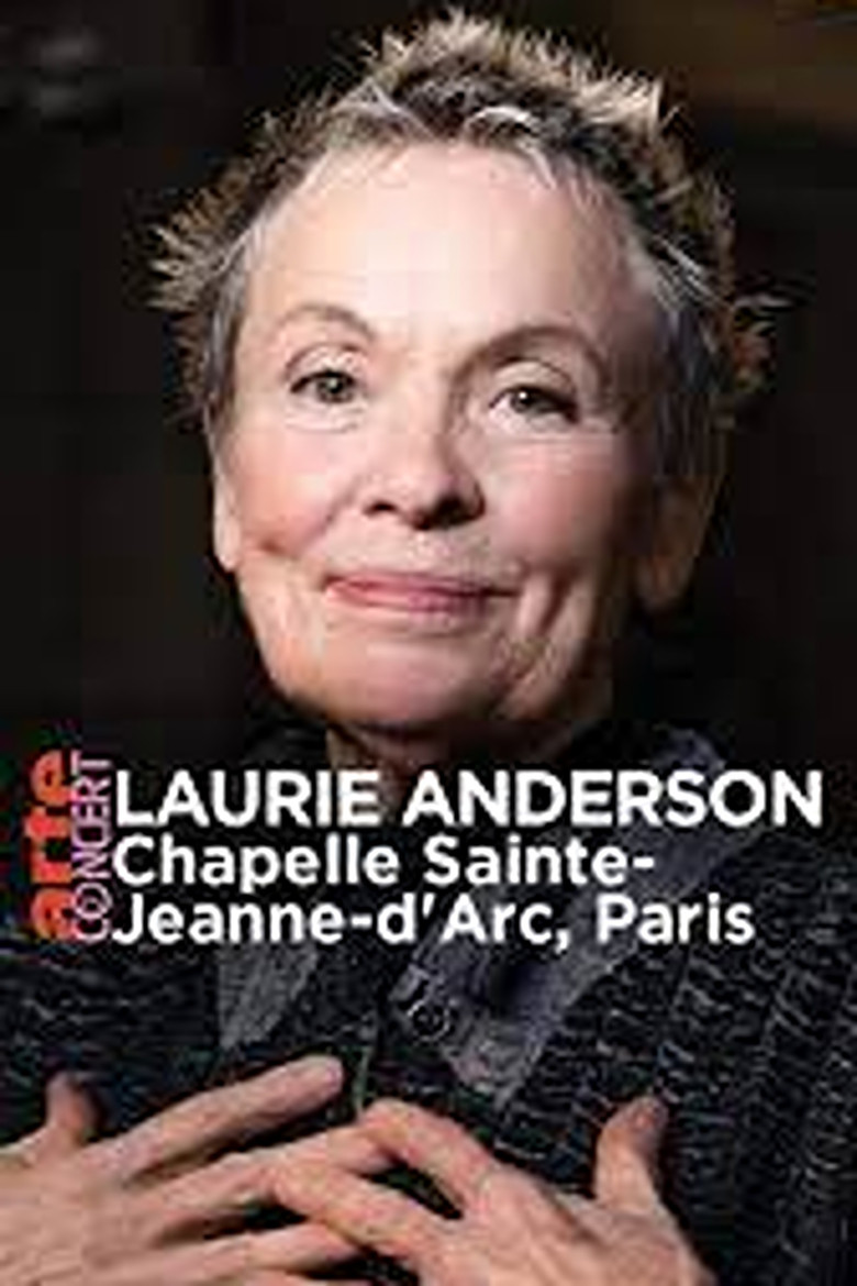 Laurie Anderson Saint Joan of Arc Basilica, Paris poster background
