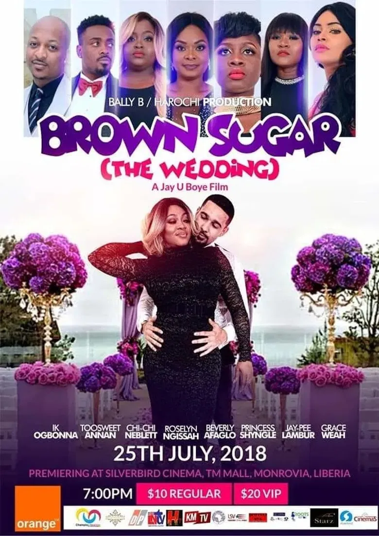 Brown Sugar "The Wedding" Part 2 poster background