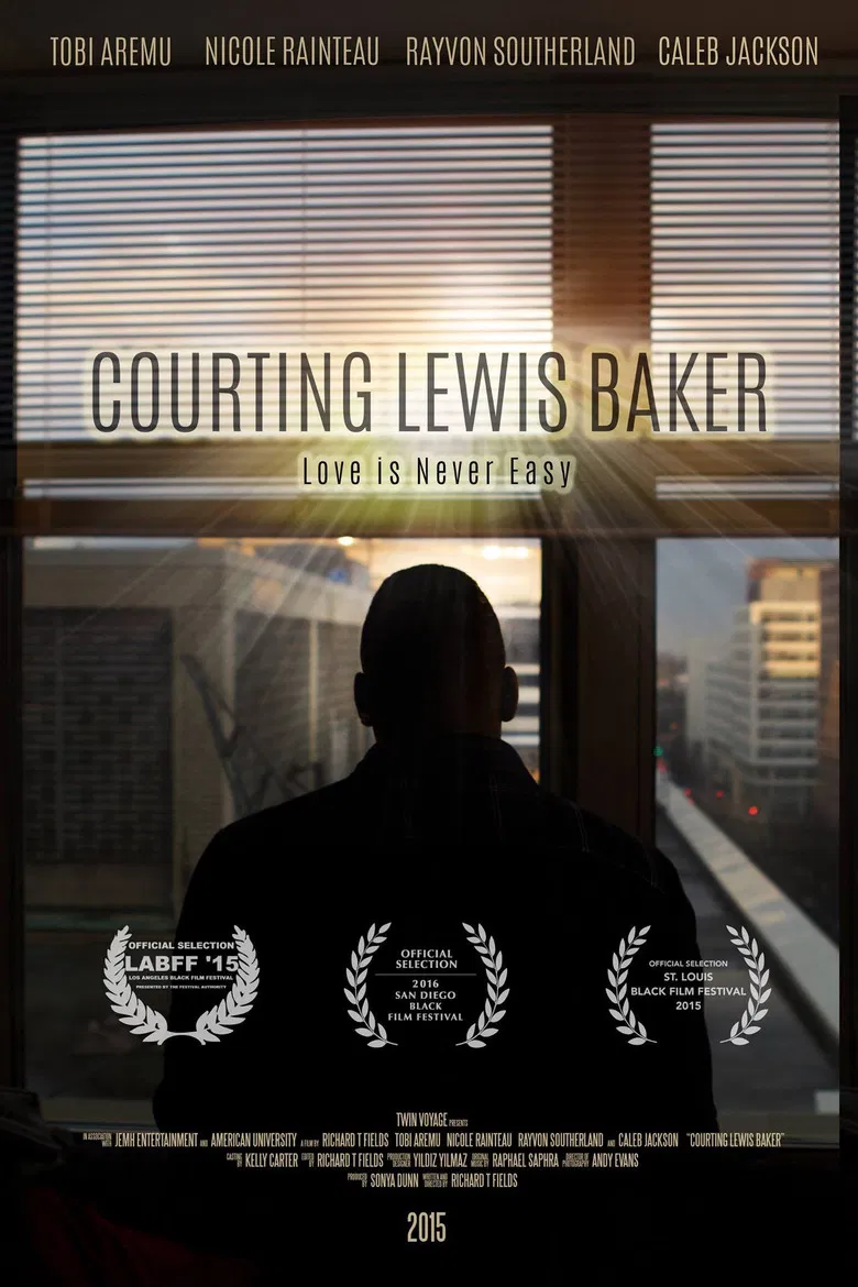 Courting Lewis Baker poster background