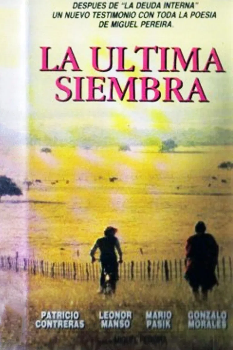La última siembra poster background