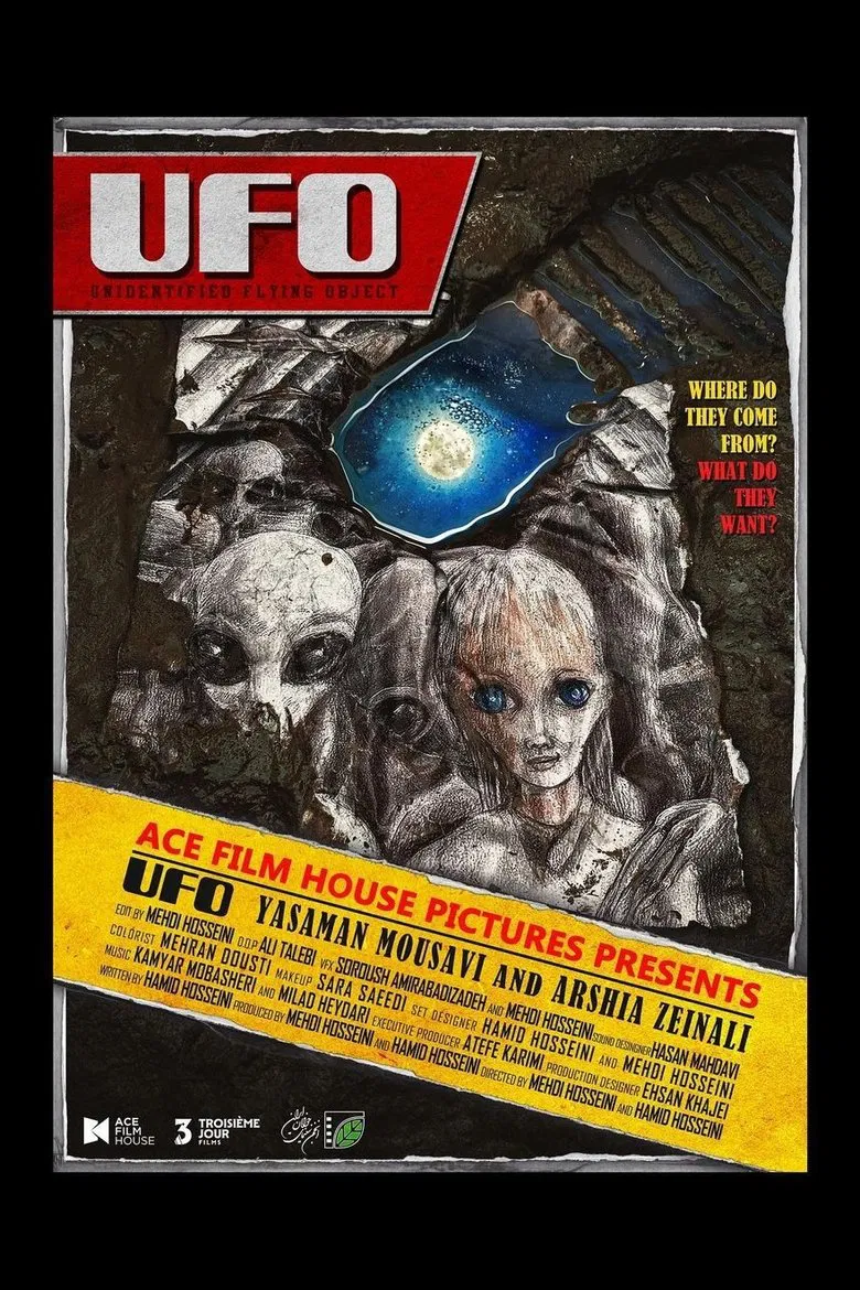 U.F.O poster background
