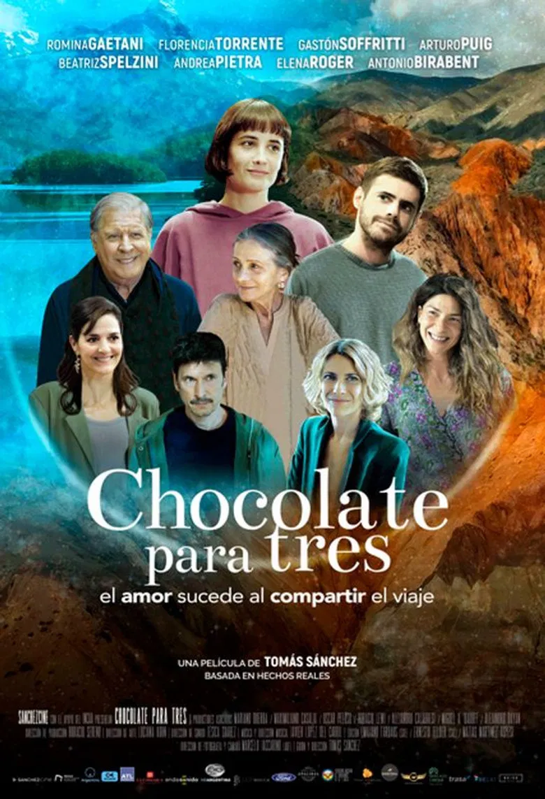 Chocolate para tres poster background