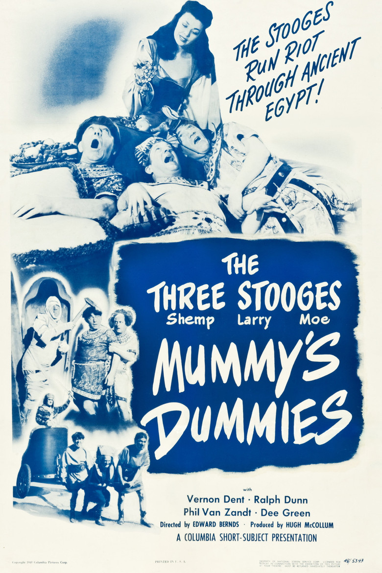 Mummy's Dummies poster background