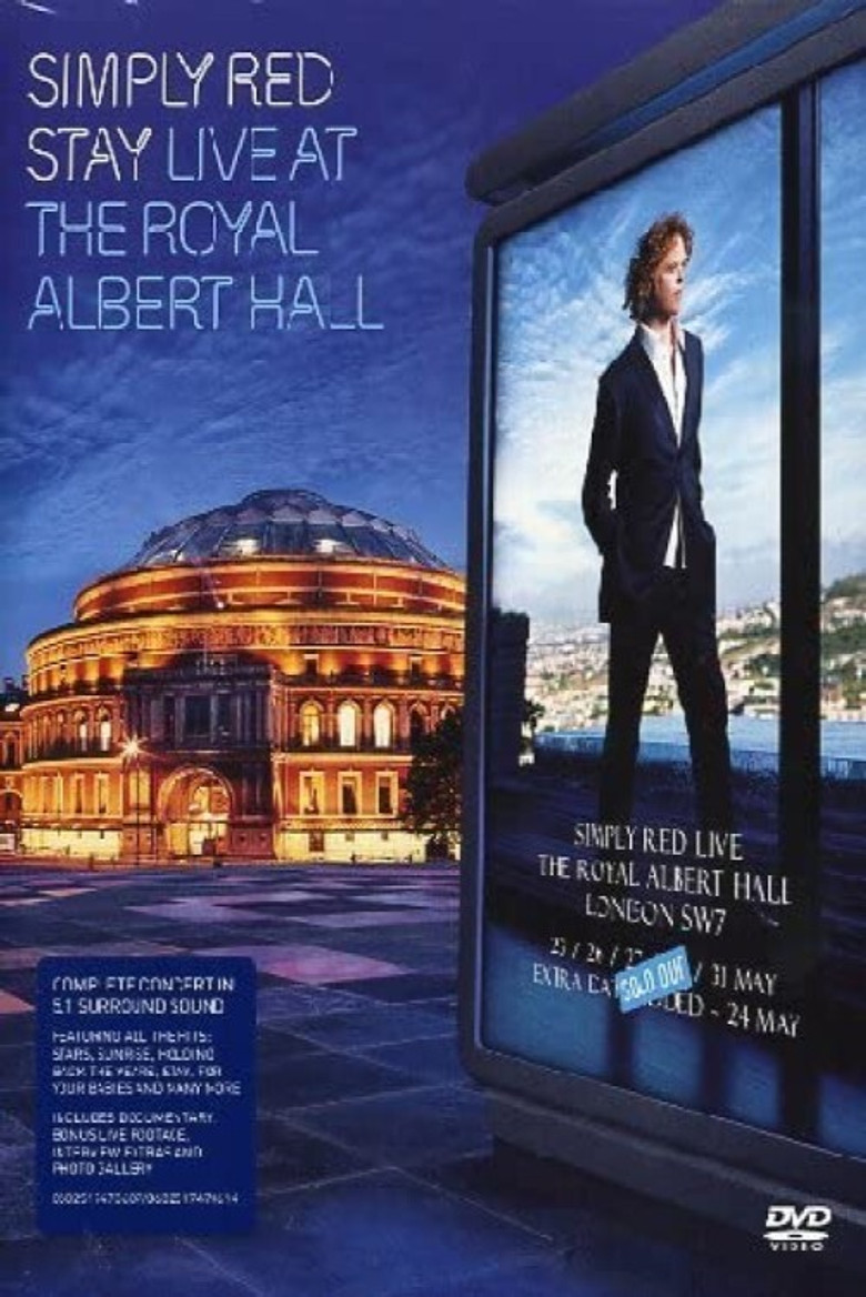 Simply Red: Stay - Live at the Royal Albert Hall poster background