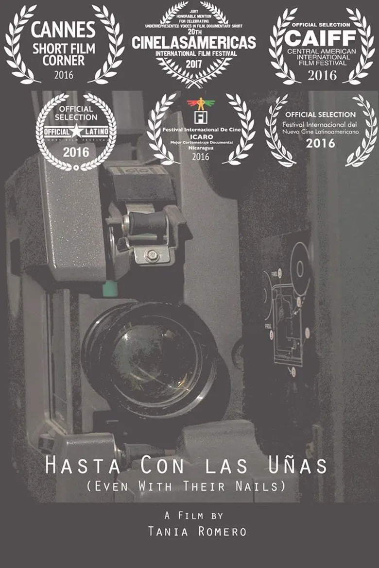 Even with Their Nails: Women Filmmakers in Nicaragua poster background