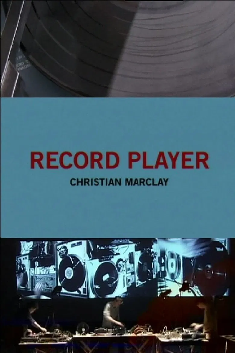 Record Player: Christian Marclay poster background