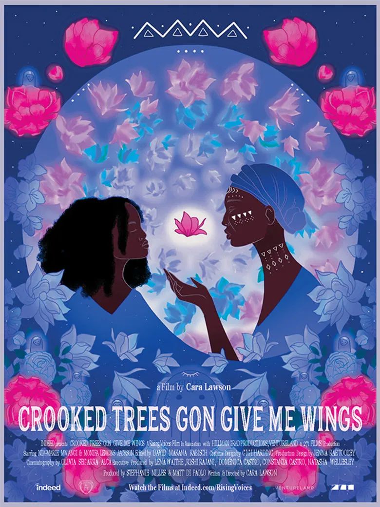 Crooked Trees Gon Give Me Wings poster background