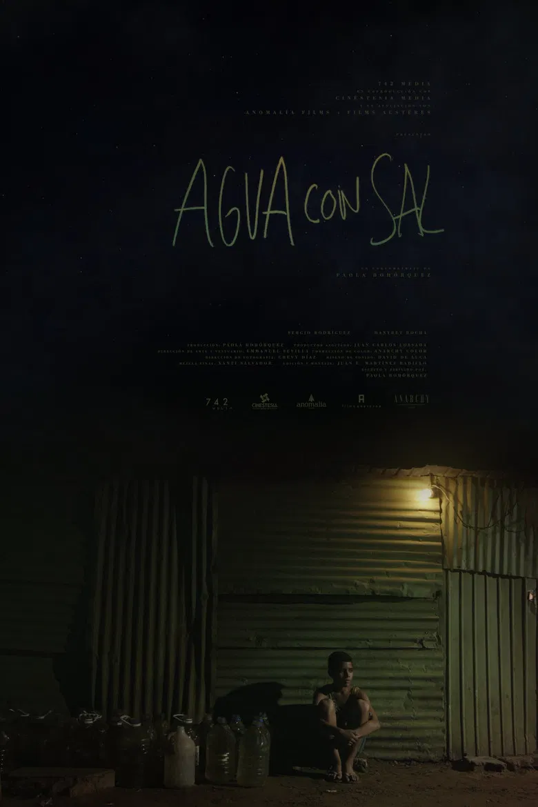 Saltwater poster background