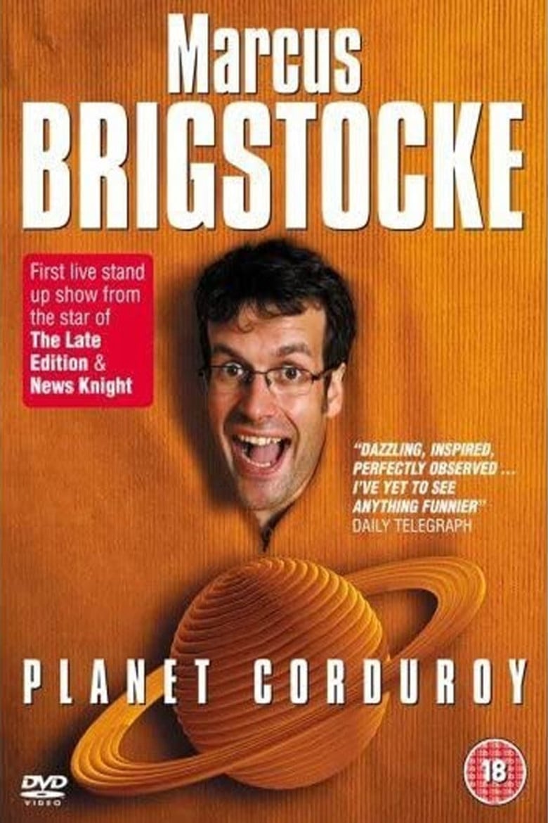 Marcus Brigstocke: Planet Corduroy poster background