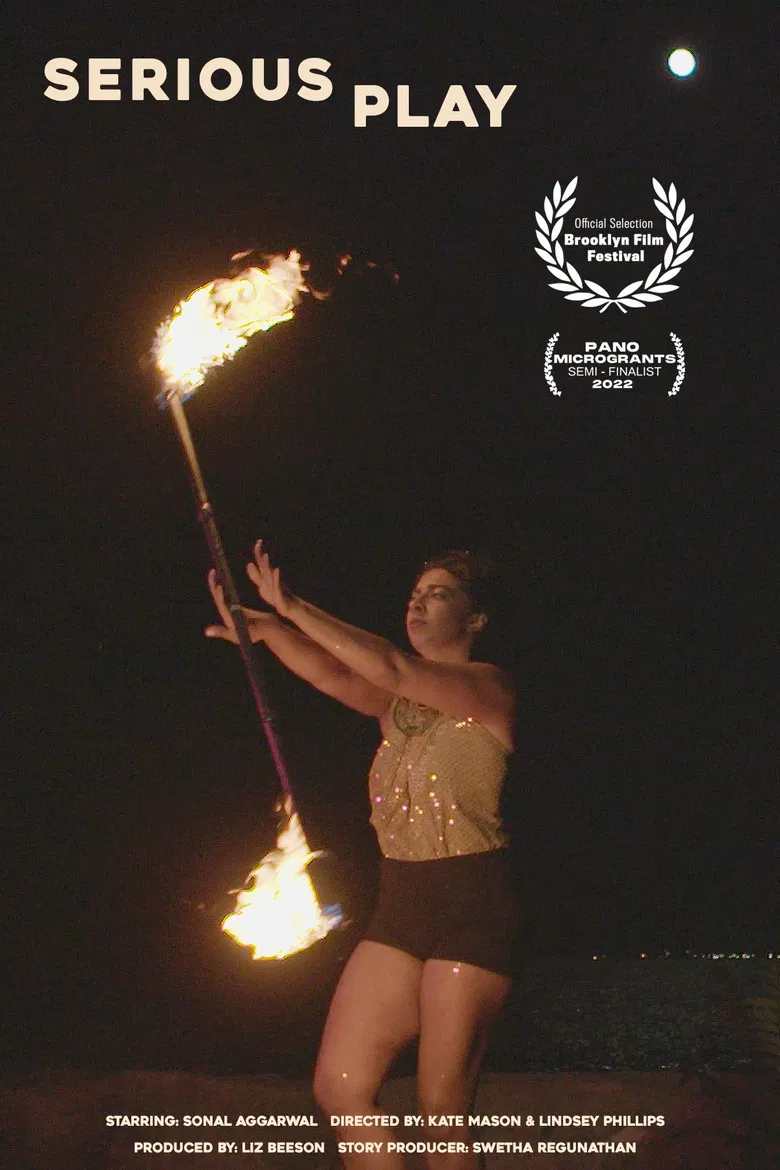 Serious Play poster background