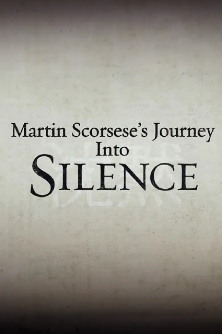 Martin Scorsese's Journey Into Silence poster background