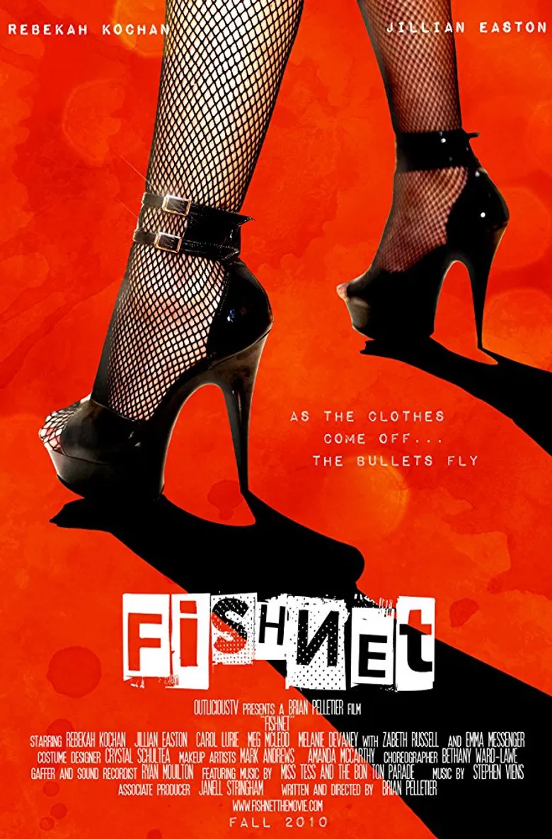 Fishnet poster background
