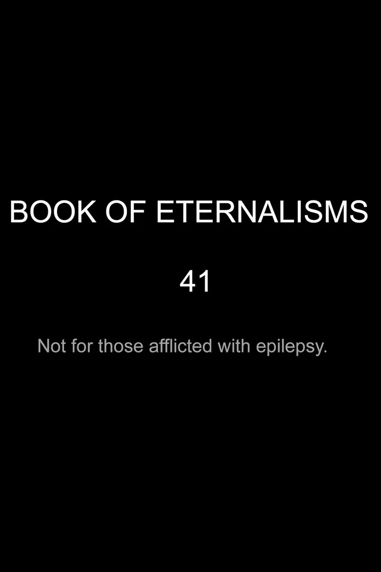BOOK OF ETERNALISMS 41 poster background