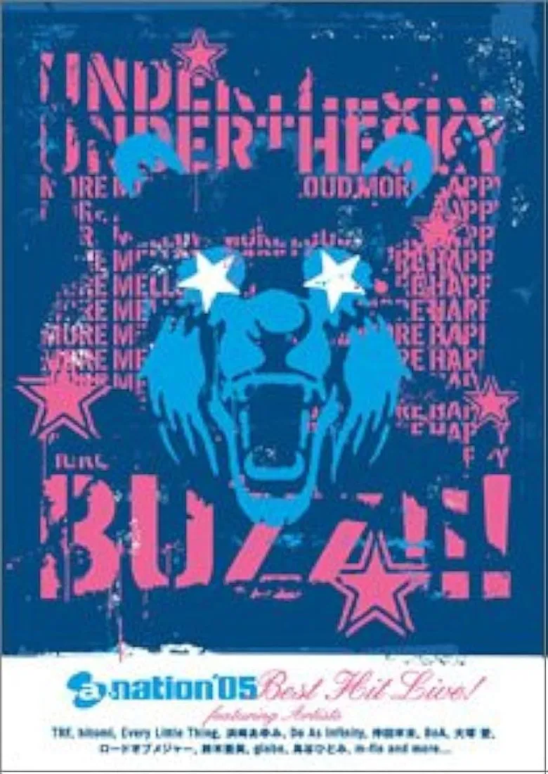 a-nation'05 BEST HIT LIVE poster background