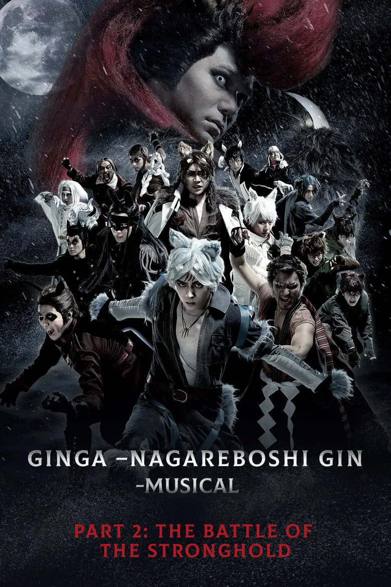 Silver Fang -The Shooting Star Gin part 2 - The Battle of the Stronghold poster background