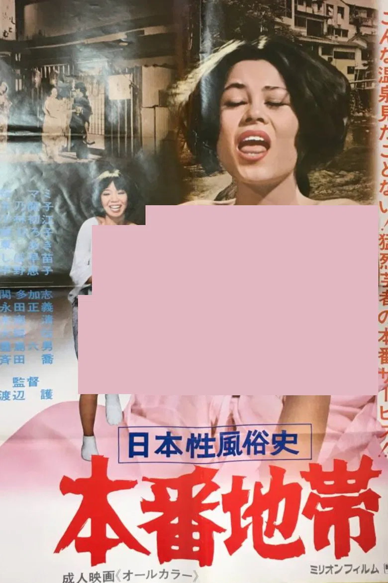 Japanese History of Sexual Customs: The Red-Light District poster background