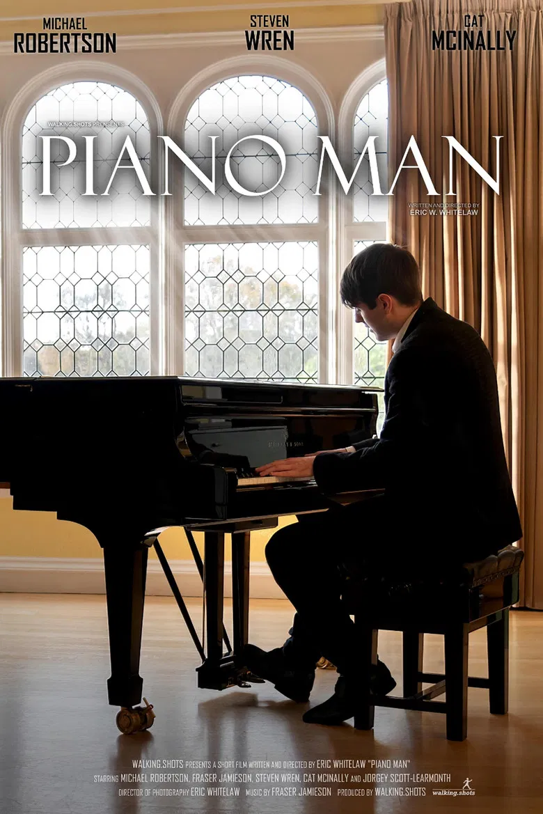Piano Man poster background
