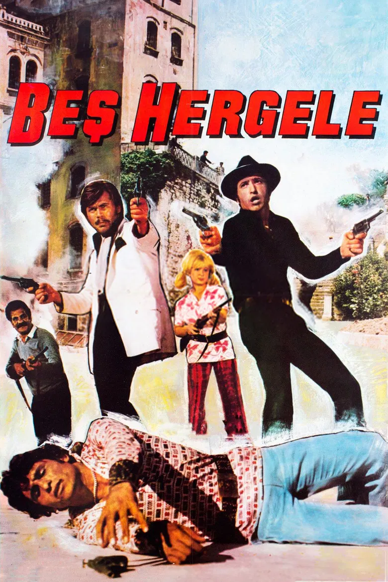 Beş Hergele poster background