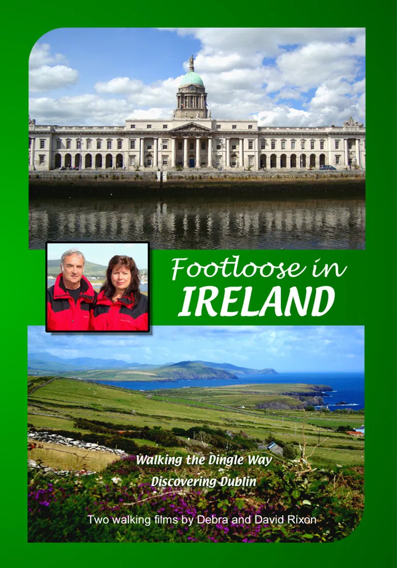 Footloose in Ireland: Dingle Way & Dublin poster background