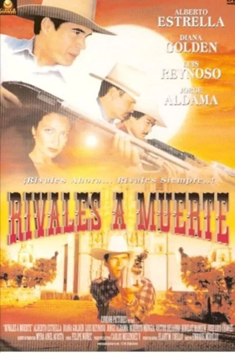 Rivales a muerte poster background