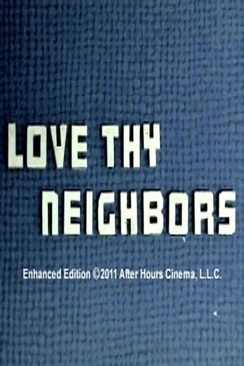 Love Thy Neighbors (1970) AKA Visual Aid poster background