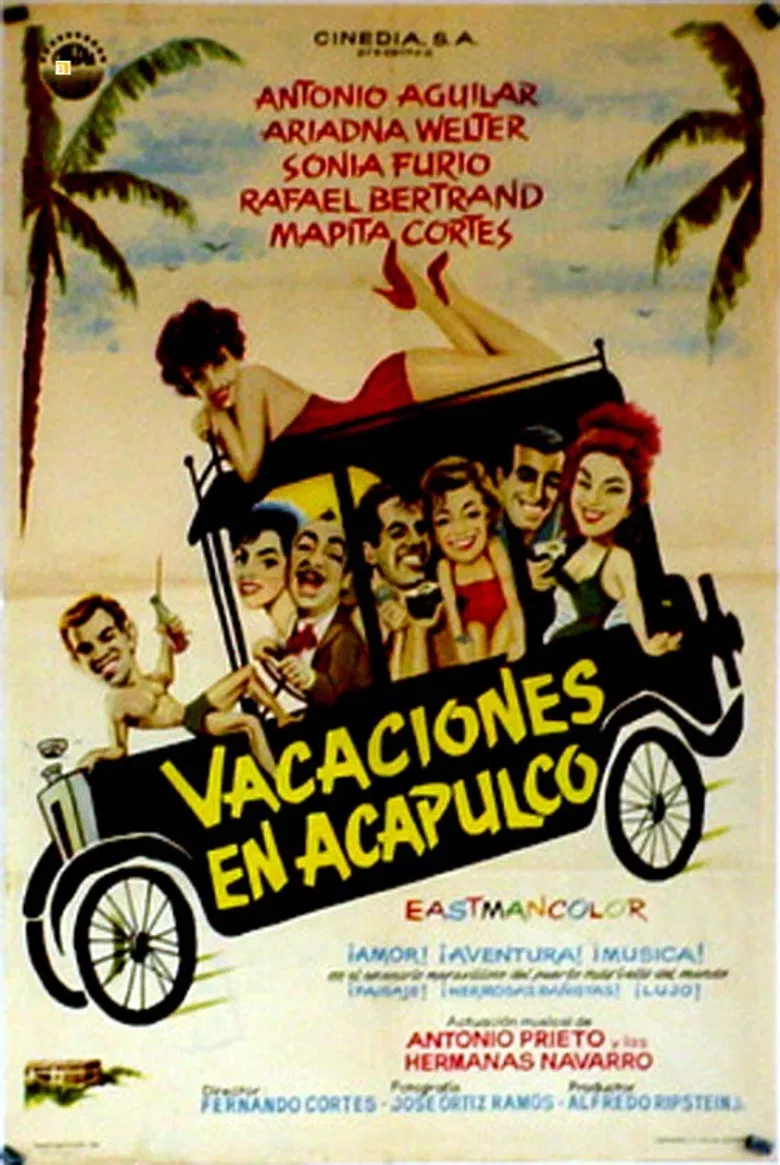 Vacaciones en Acapulco poster background