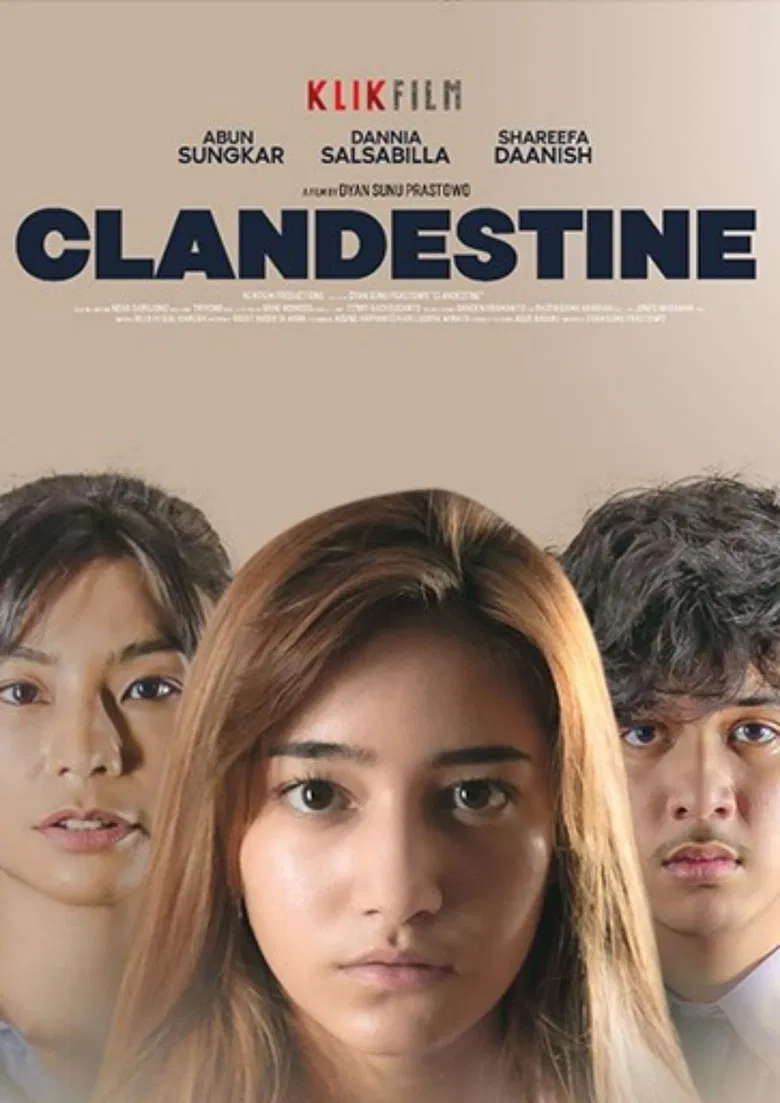 Clandestine poster background