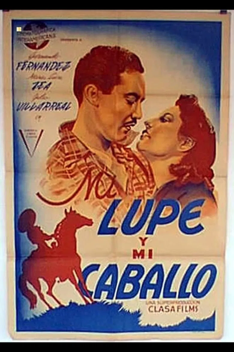 Mi lupe y mi caballo poster background