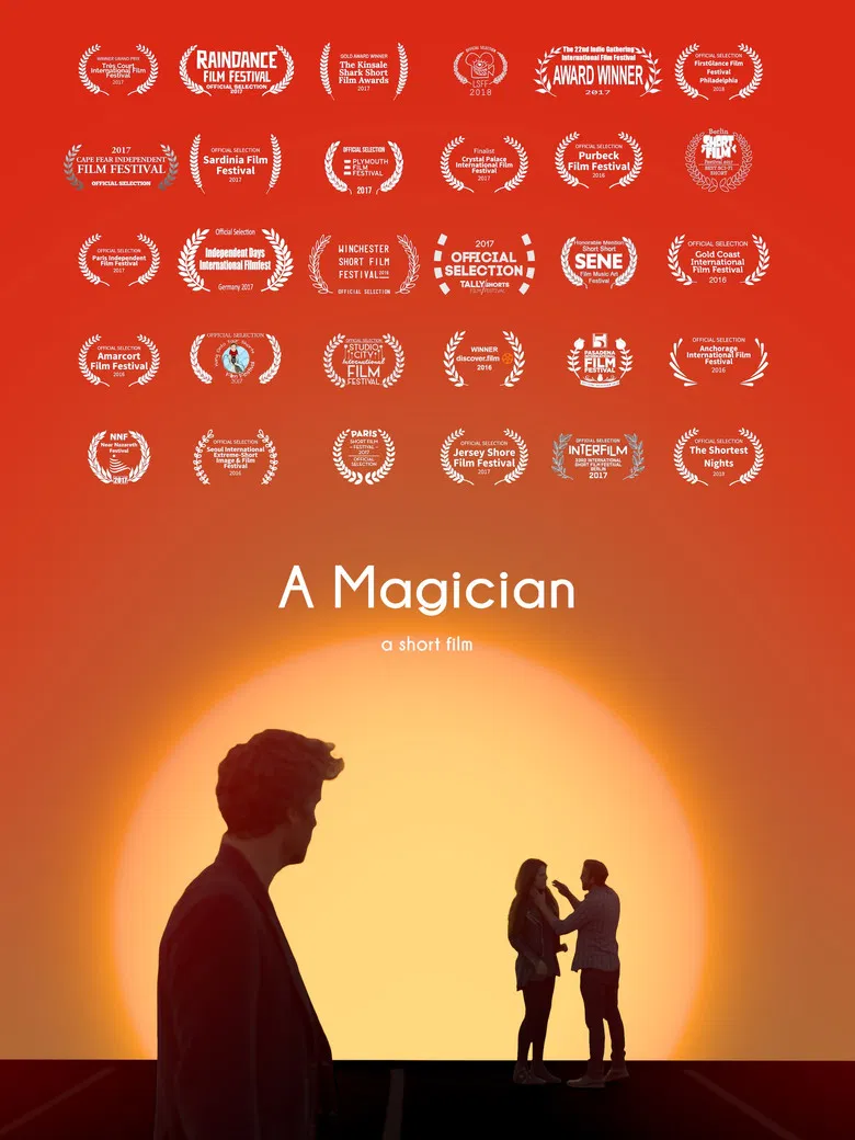 A Magician poster background