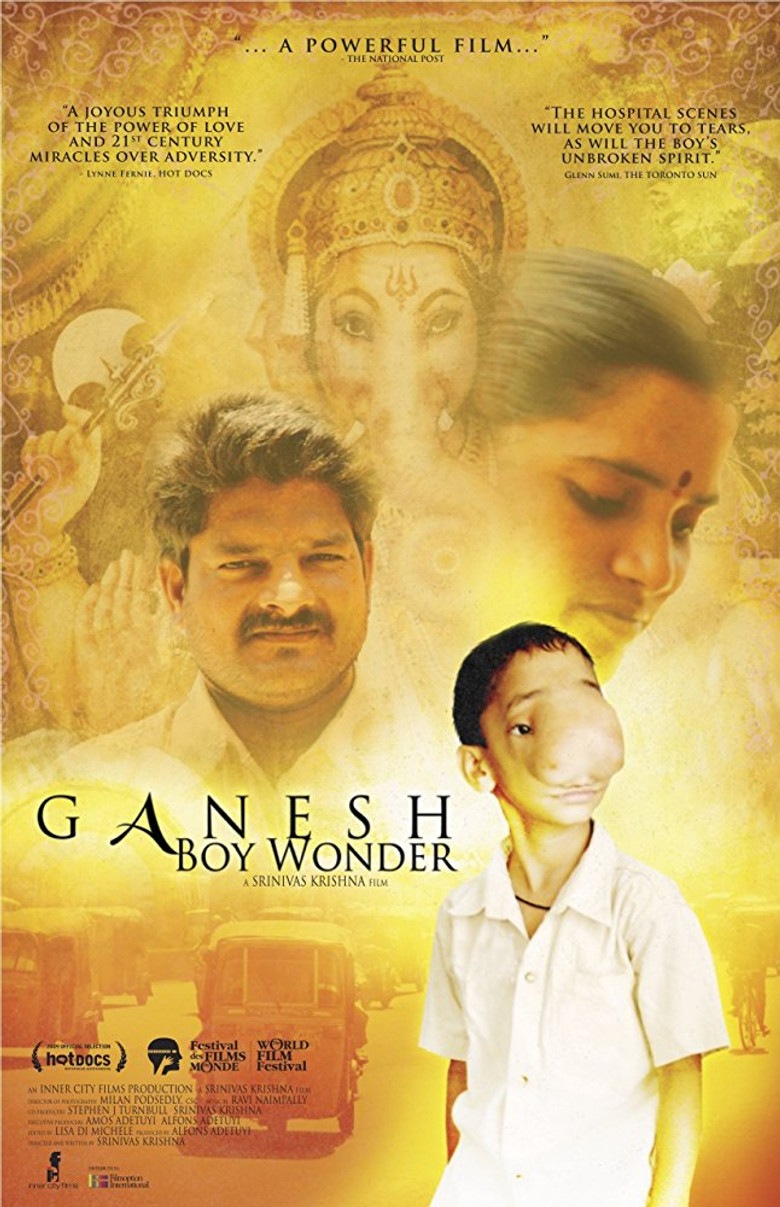 Ganesh, Boy Wonder poster background