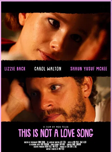 This Is Not a Love Song poster background