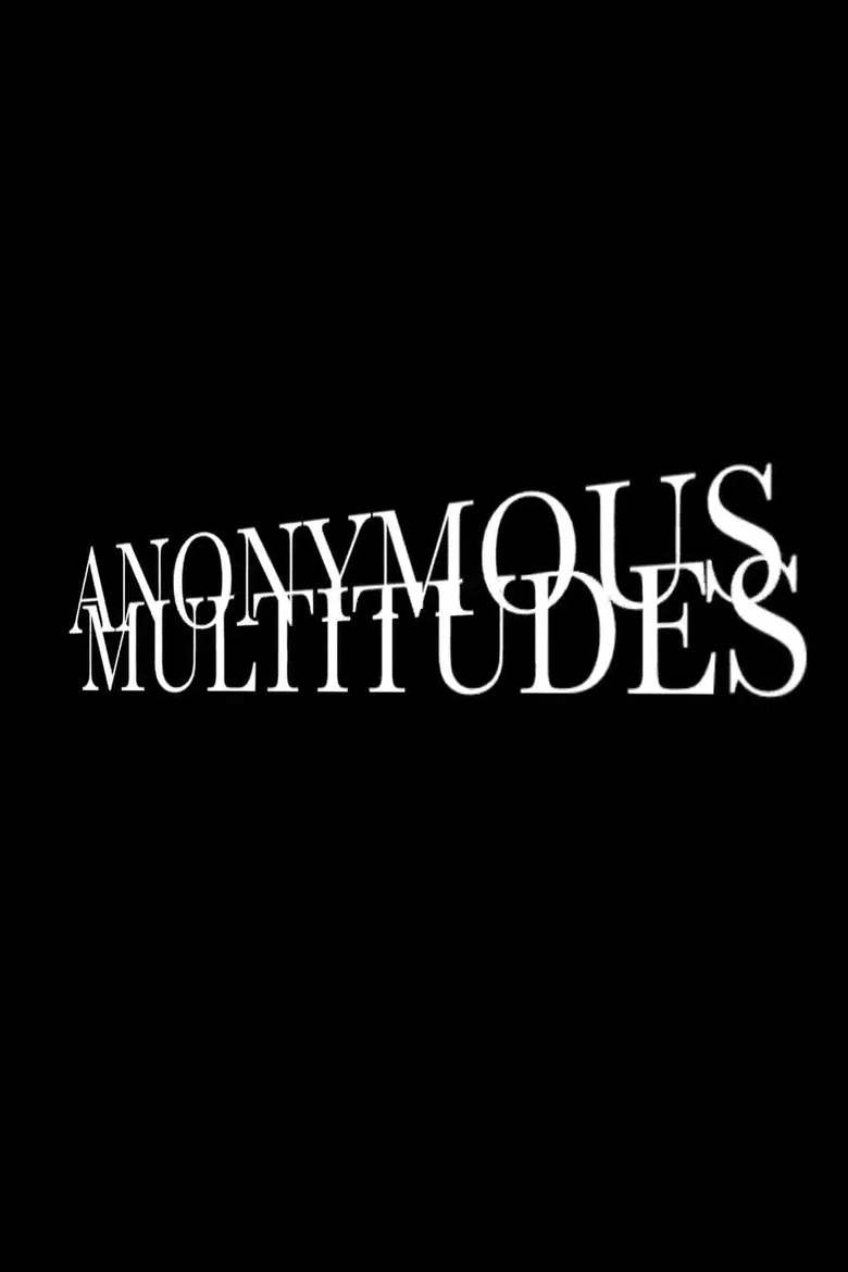 Anonymous Multitudes poster background